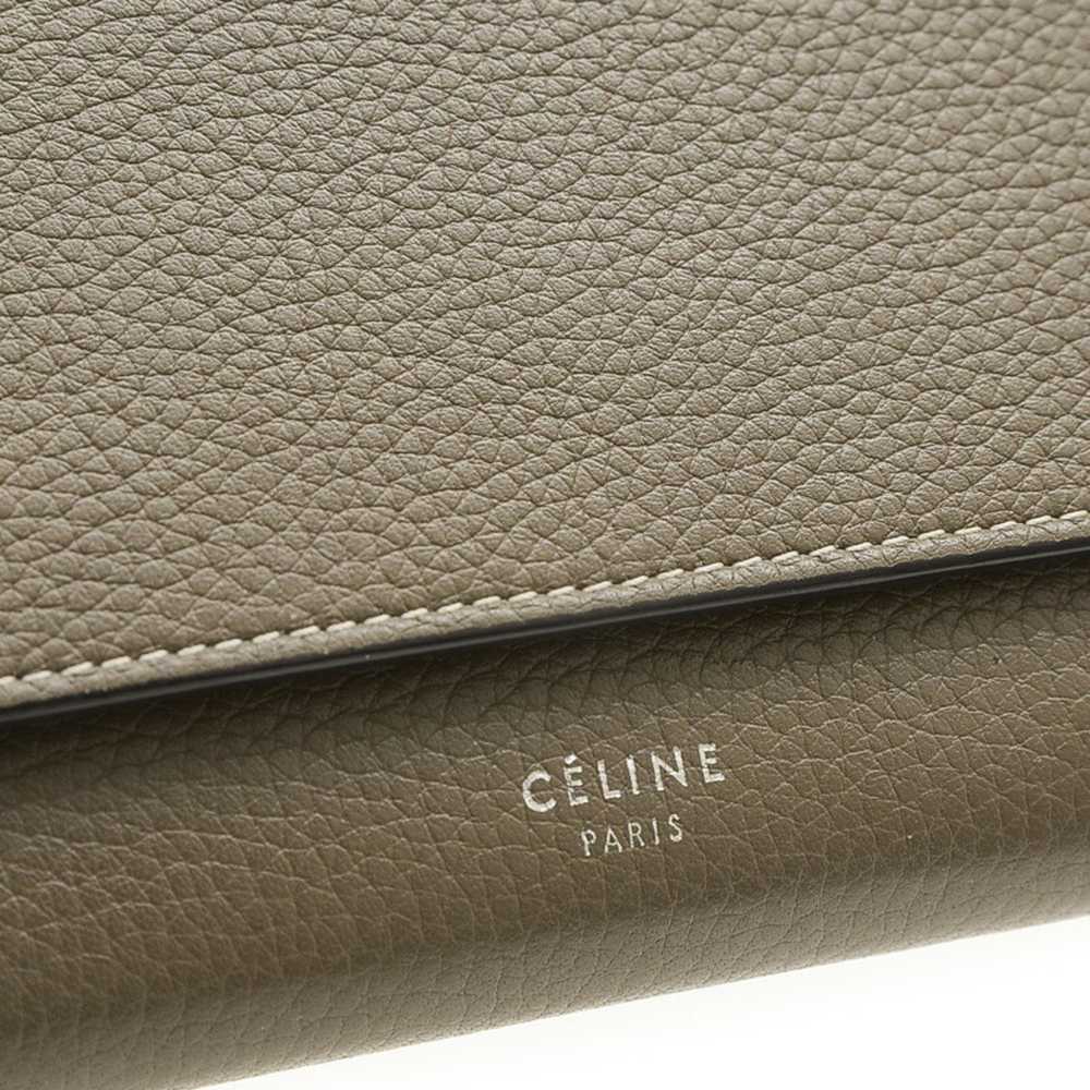 Celine Celine Large Multifunction Flap Wallet Lon… - image 3