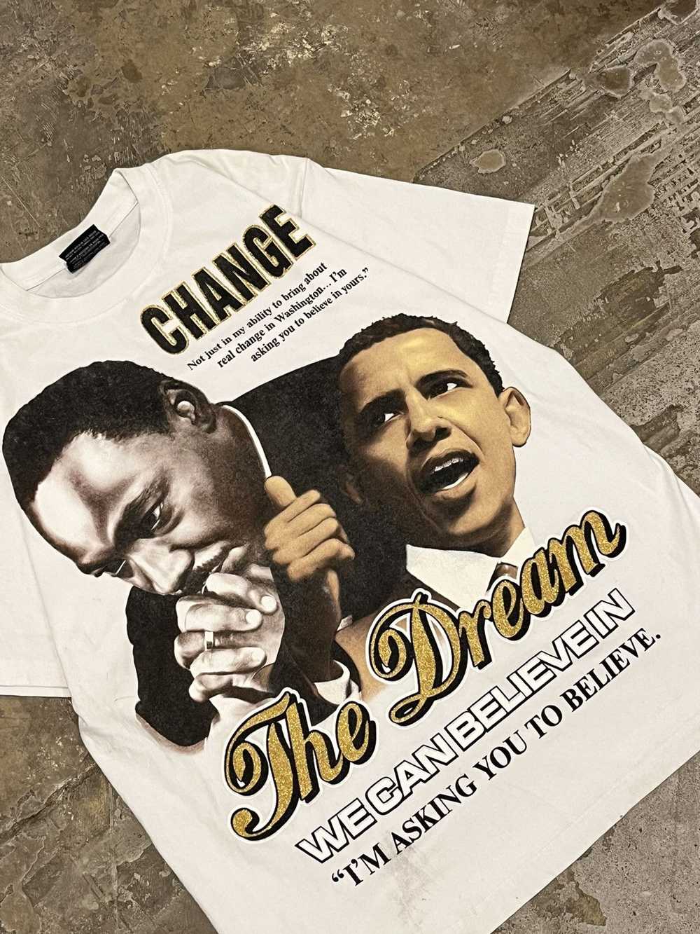 Hype × Streetwear × Vintage Vintage barock Obama … - image 1