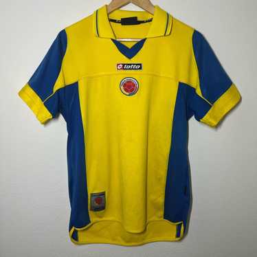 Lotto × Soccer Jersey × Vintage Colombia 2003 Home