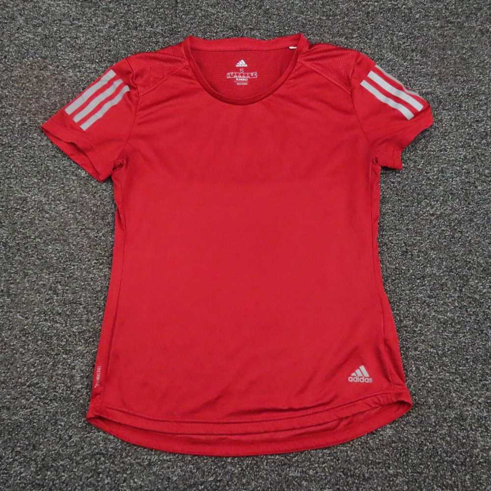 Adidas Adidas Shirt Womens Small Red & Gray Clima… - image 1