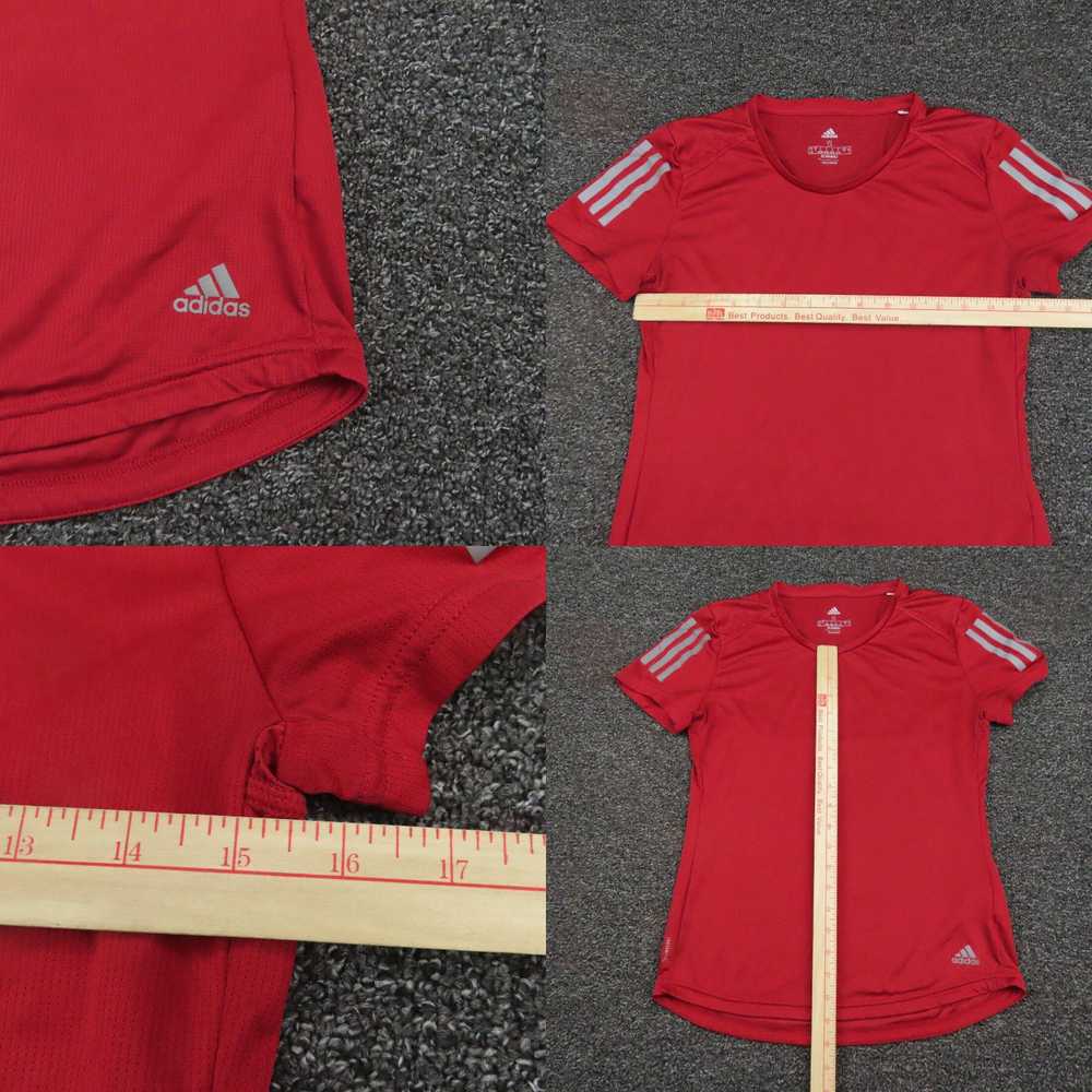 Adidas Adidas Shirt Womens Small Red & Gray Clima… - image 4