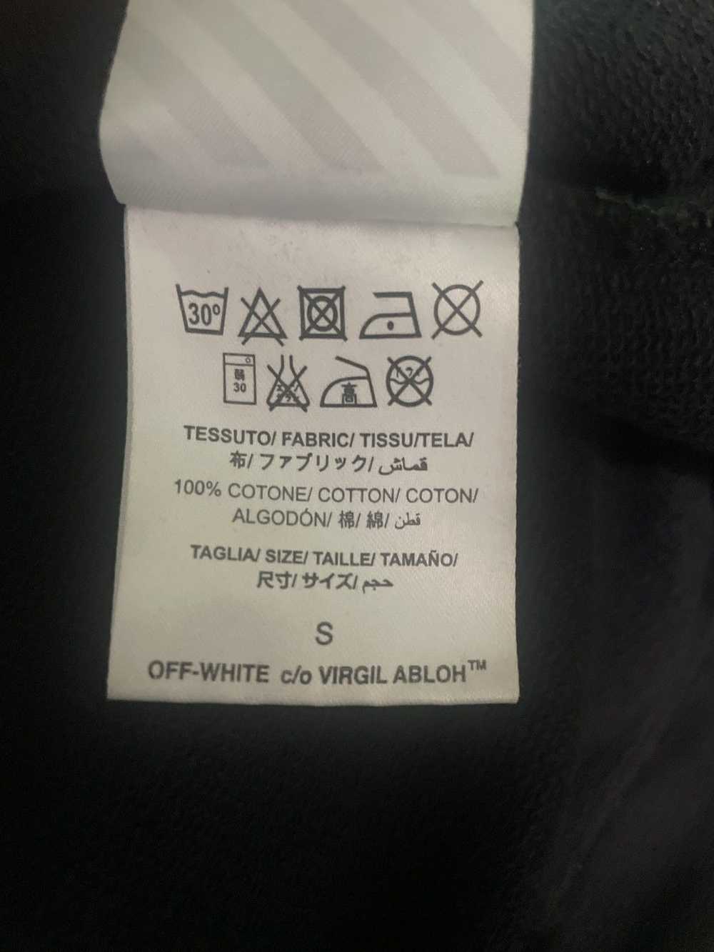Off-White Oversized Off-White Caravaggio Hoodie - image 5