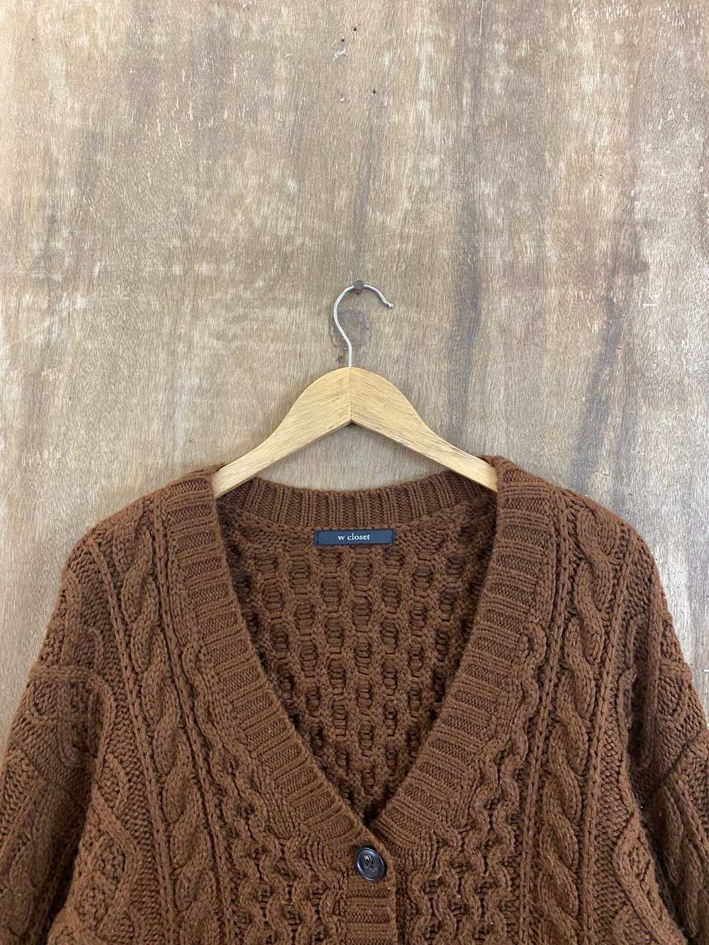 Aran Isles Knitwear × Japanese Brand × Patterned … - image 3