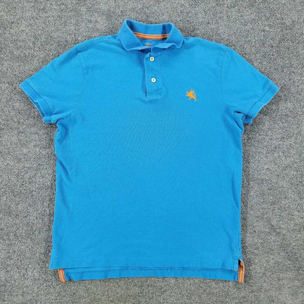 Express Express Polo Shirt Men's Small Blue Embro… - image 1