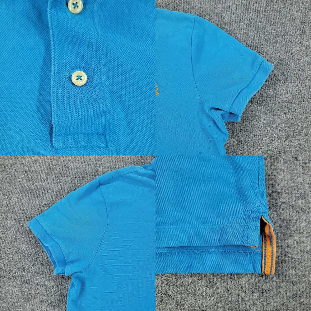 Express Express Polo Shirt Men's Small Blue Embro… - image 4
