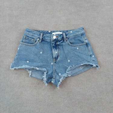 Pacsun Pacsun Shorts Womens 25 Blue Cutoff Frayed… - image 1