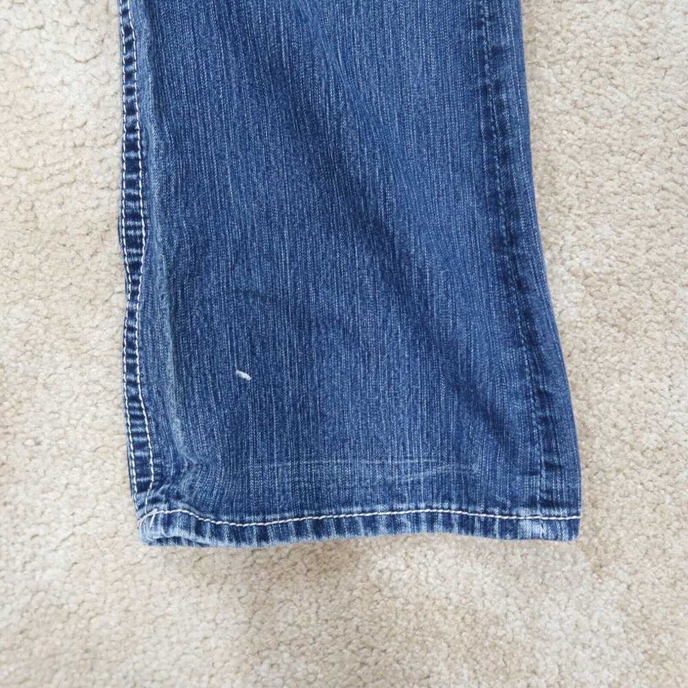 Vintage Maurices Bootcut Jeans Women's 3/4 Blue D… - image 2