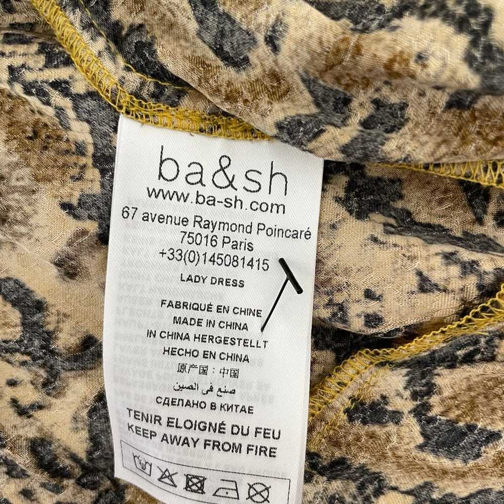 Ba&sh Sym snake print babydoll dress - image 8