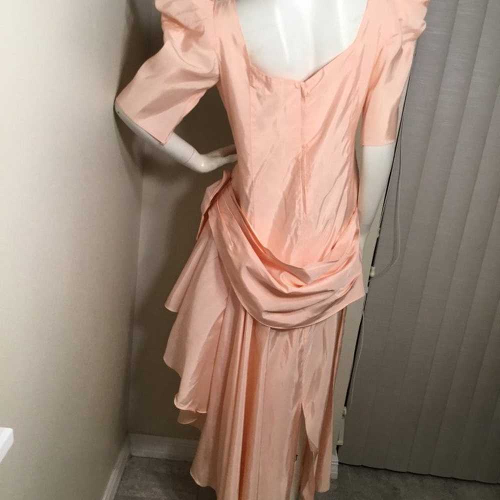 VINTAGE 1970S UNION MADE DANCE ALLURE DRESS - image 4