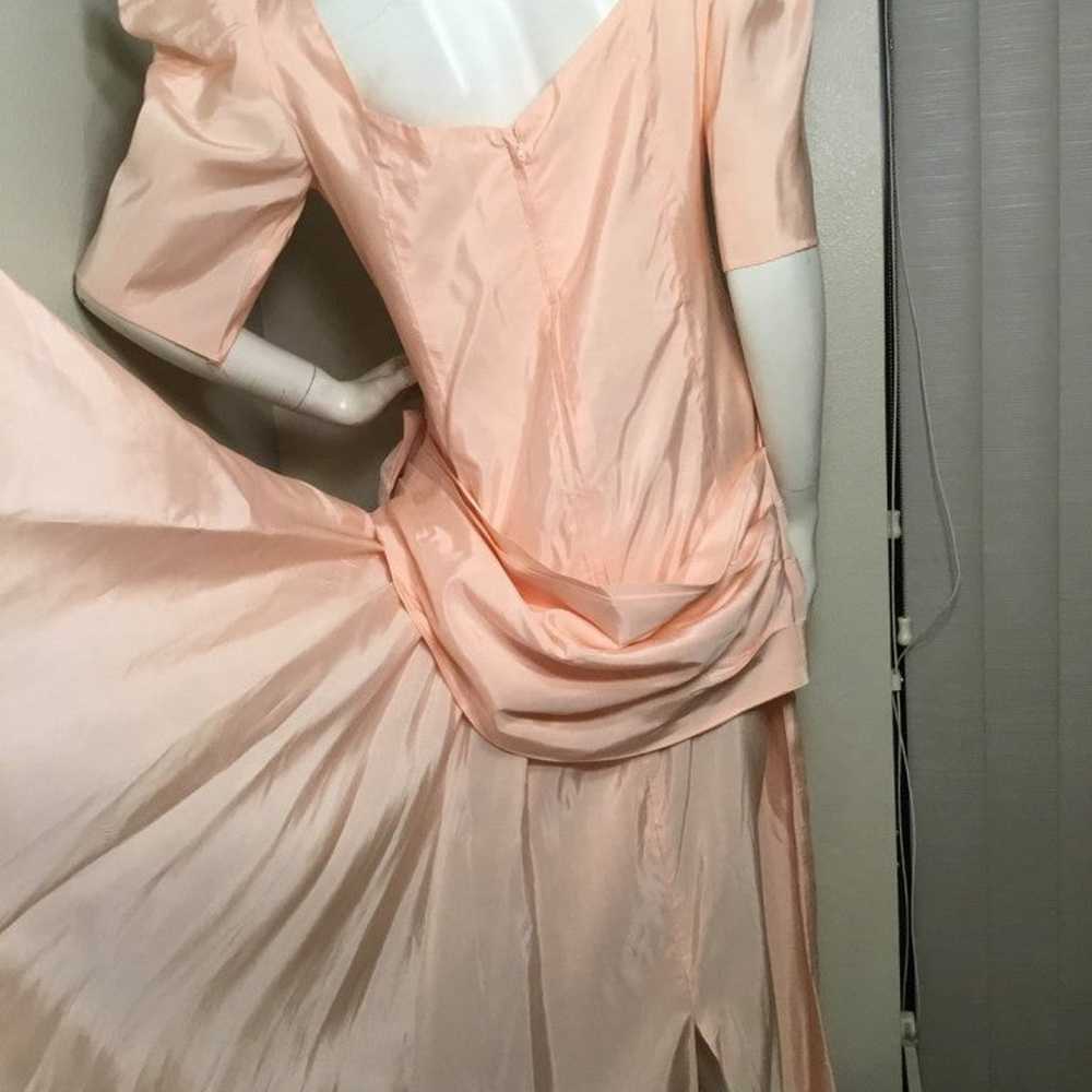 VINTAGE 1970S UNION MADE DANCE ALLURE DRESS - image 6