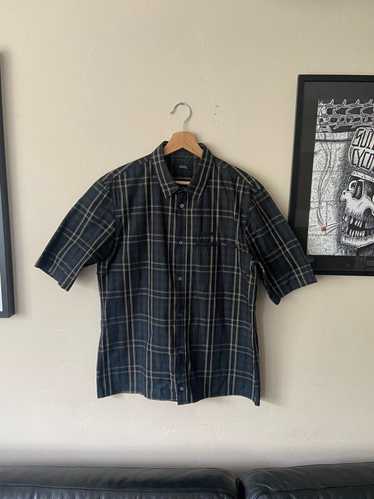 Undercover Plaid Short Sleeve Button Down
