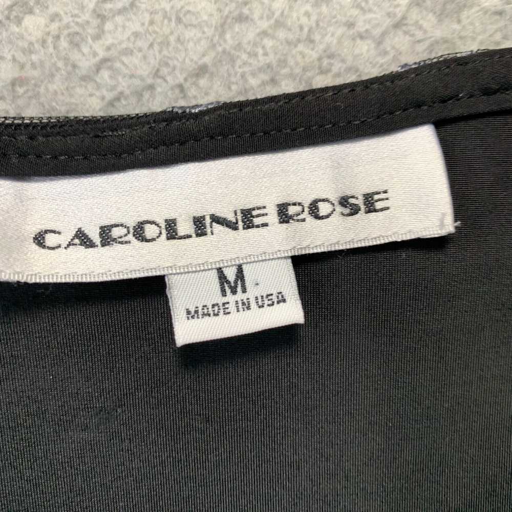 Vintage CAROLINE ROSE Blouse Womens Medium Top Fl… - image 3