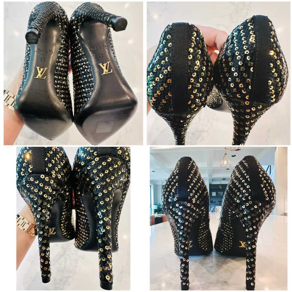 Louis Vuitton Glitter heels - image 8