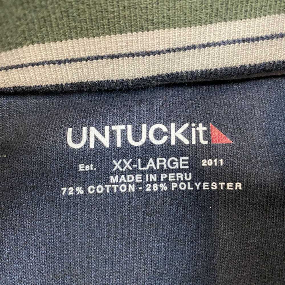 UNTUCKit Untuckit Jett 1/4 Zip Pullover Sweater M… - image 4