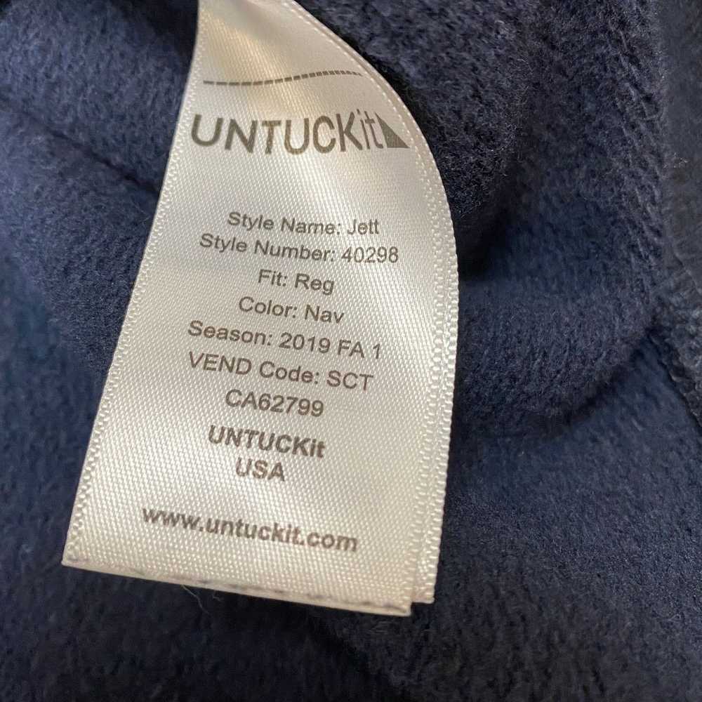 UNTUCKit Untuckit Jett 1/4 Zip Pullover Sweater M… - image 7