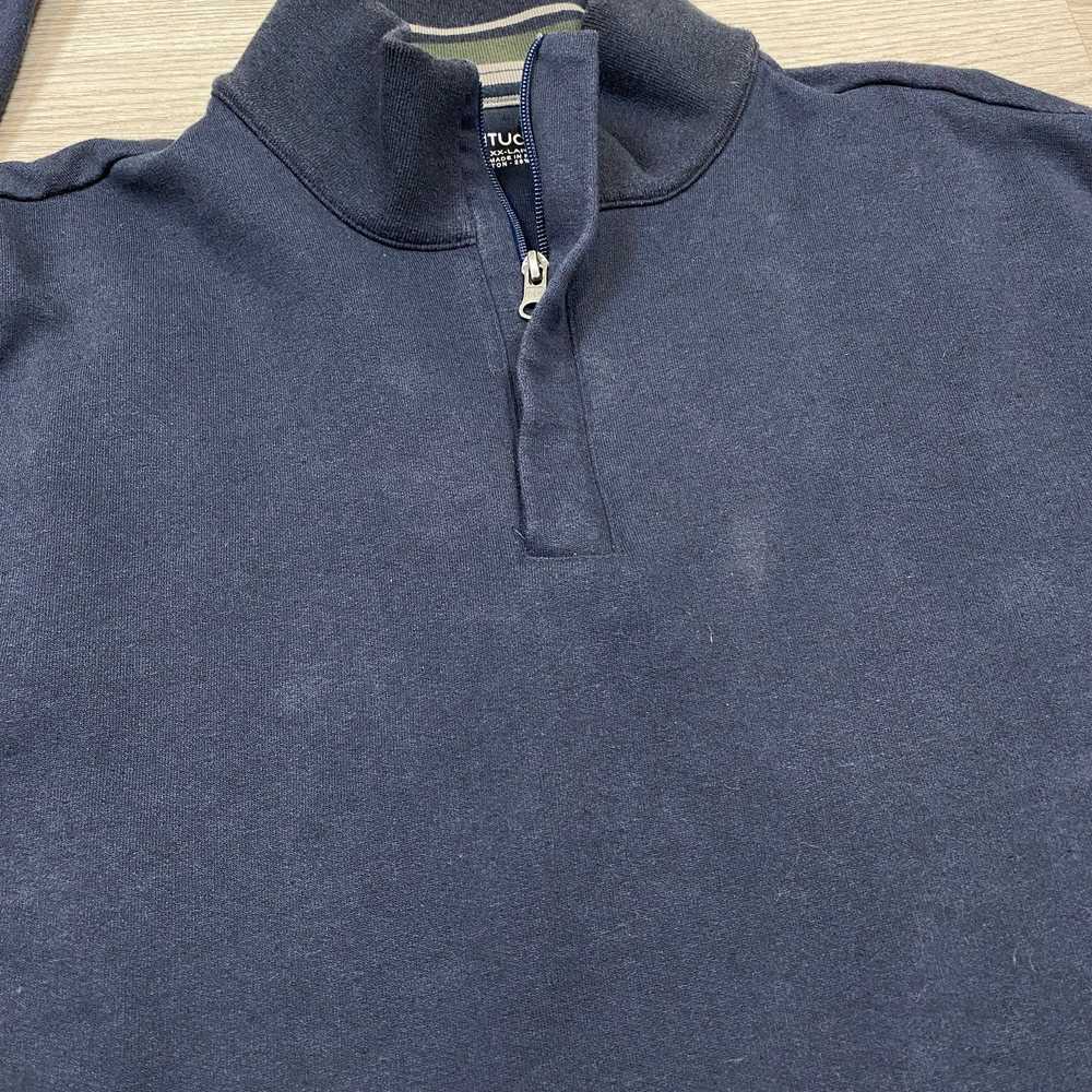 UNTUCKit Untuckit Jett 1/4 Zip Pullover Sweater M… - image 8