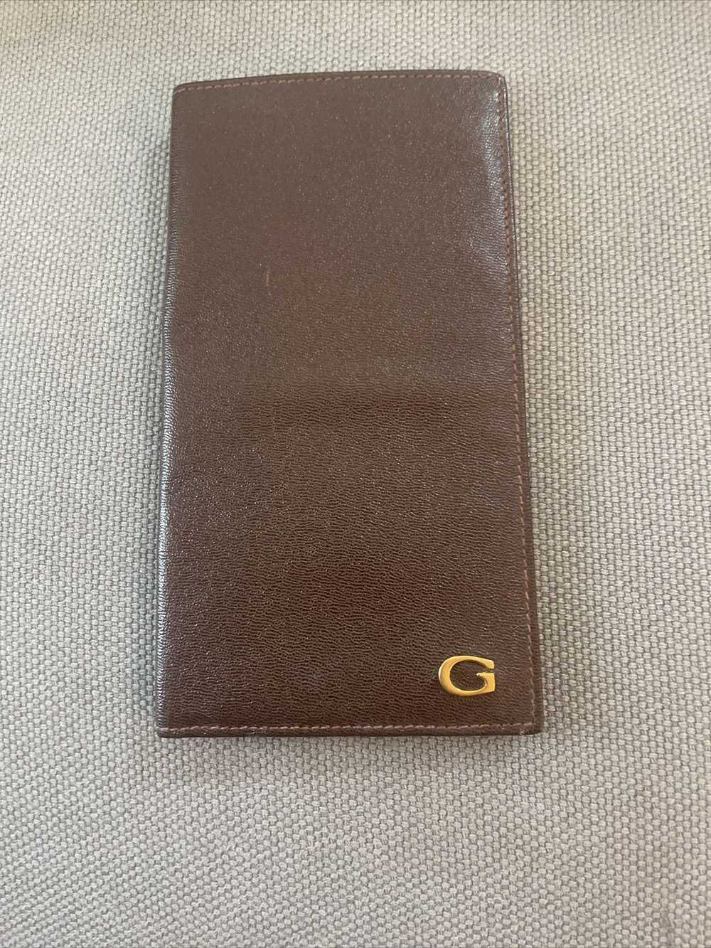 Gucci GUCCI Brown Bifold Long Wallet 4x7 - image 1