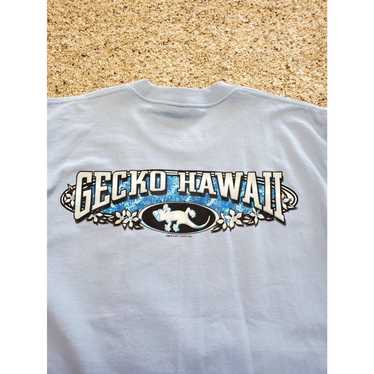 Vintage Vintage GECKO Hawaii T Shirt Large Mens B… - image 1