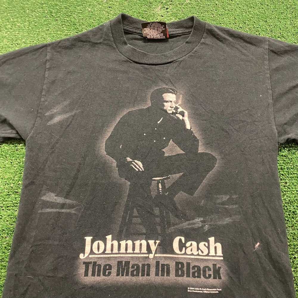 Band Tees × Vintage × Zion Rootswear Johnny Cash … - image 2