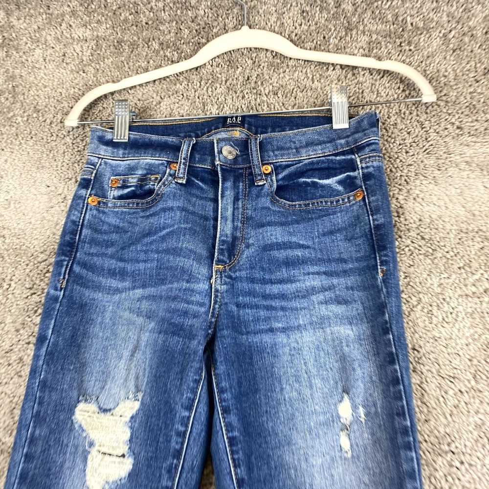 Gap Gap Denim True Skinny Jeans Women's 24 Reg Bl… - image 2