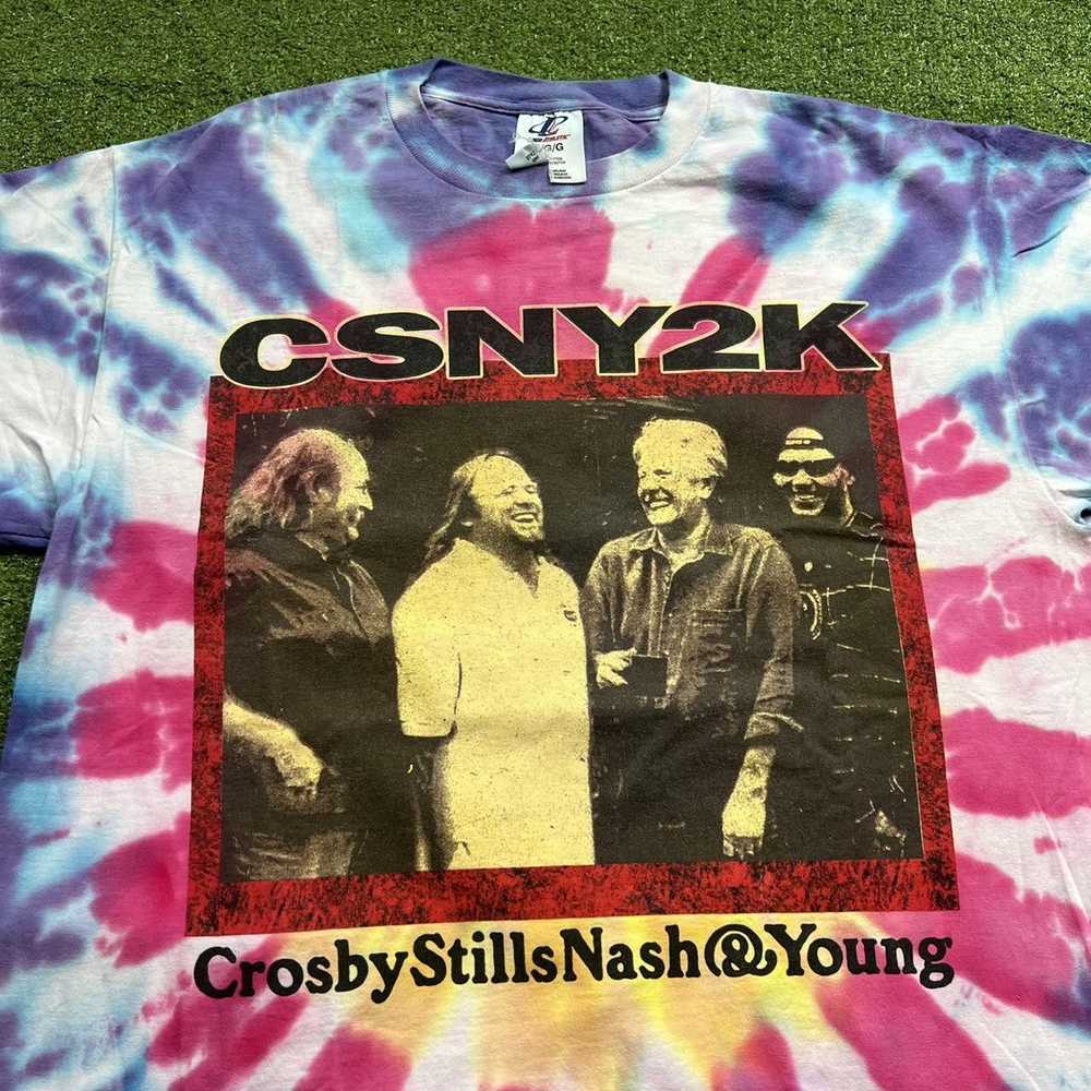 Band Tees × Streetwear × Vintage vintage crosby s… - image 2