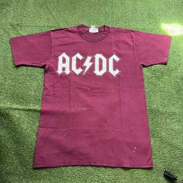 Band Tees × Made In Usa × Vintage vintage acdc ba… - image 1
