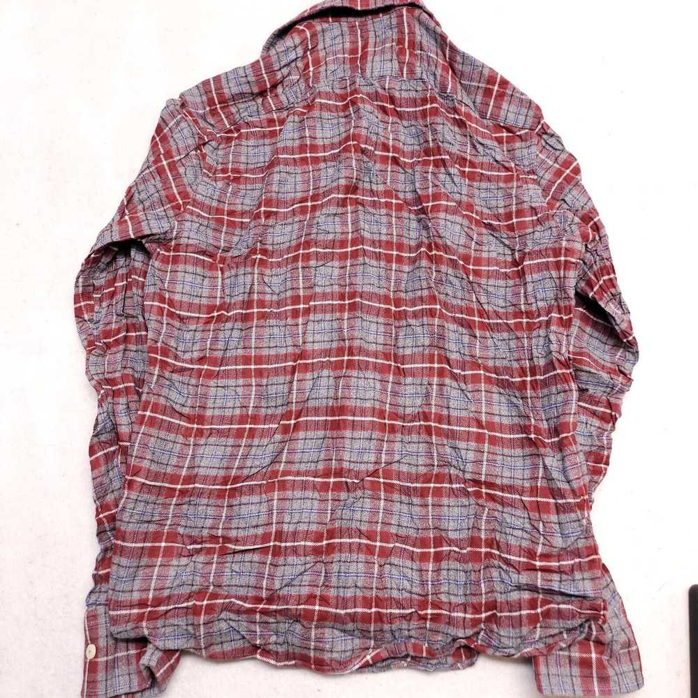 UNTUCKit Untuckit Tartan Flannel Shirt Mens Size … - image 10