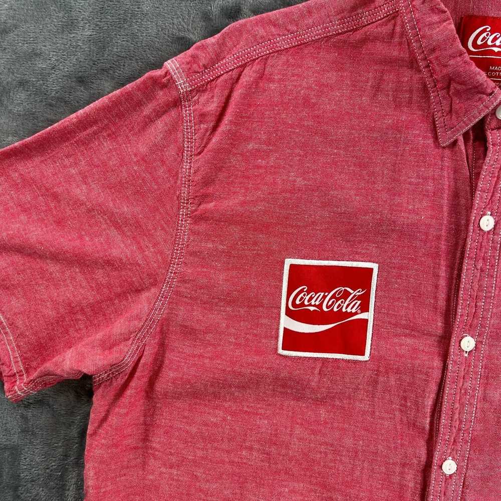 Coca Cola Coca-Cola Delivery Work Shirt Men L VIN… - image 11