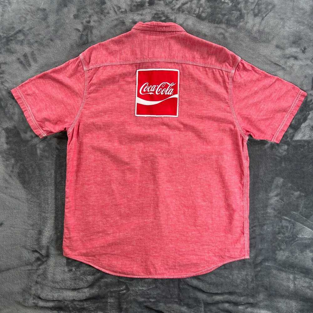 Coca Cola Coca-Cola Delivery Work Shirt Men L VIN… - image 2