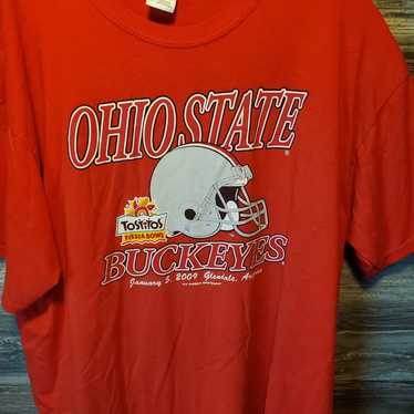 2009 Tostitos Fiesta Bowl Ohio State Buckeyes T-S… - image 1