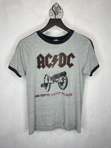 Ac/Dc × Band Tees × Vintage 1981 ACDC North Americ