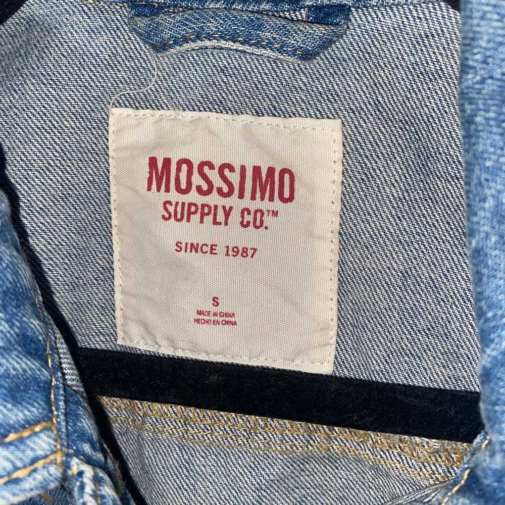 Mossimo Mossimo Supply Co Blue Denim Sleeveless J… - image 4