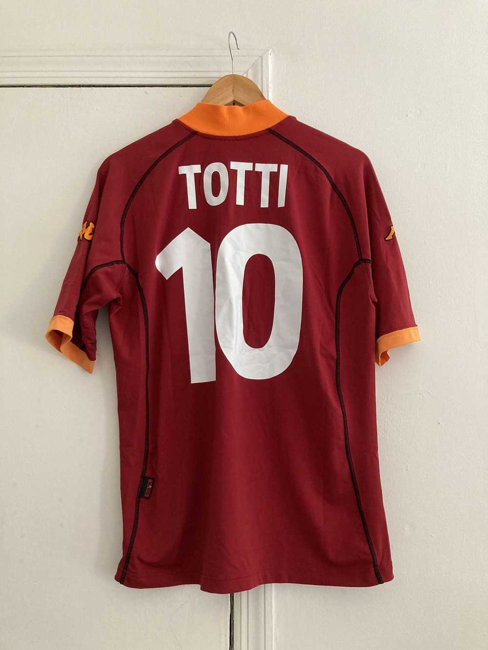 Kappa × Soccer Jersey × Vintage Roma 2001 Scudett… - image 1