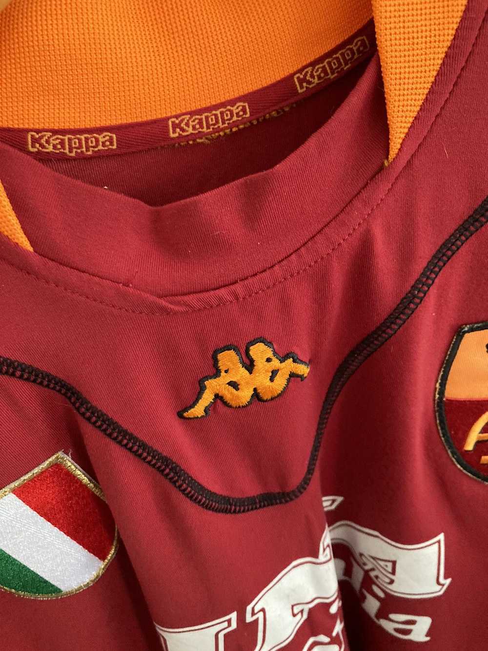 Kappa × Soccer Jersey × Vintage Roma 2001 Scudett… - image 7