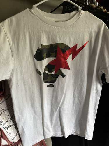 Bape 1st Camo Ape Face Sta Tee