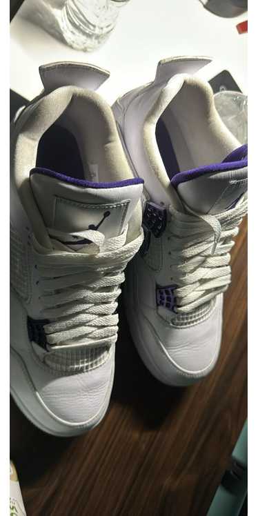 Streetwear Jordan 4 Purple