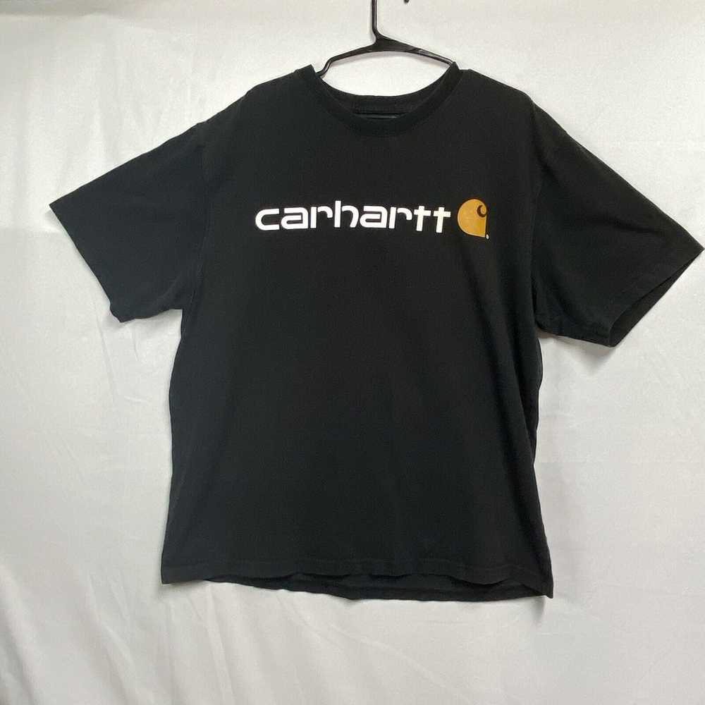 Carhartt T Shirt Adult Large Black Graphic Tee Lo… - image 7