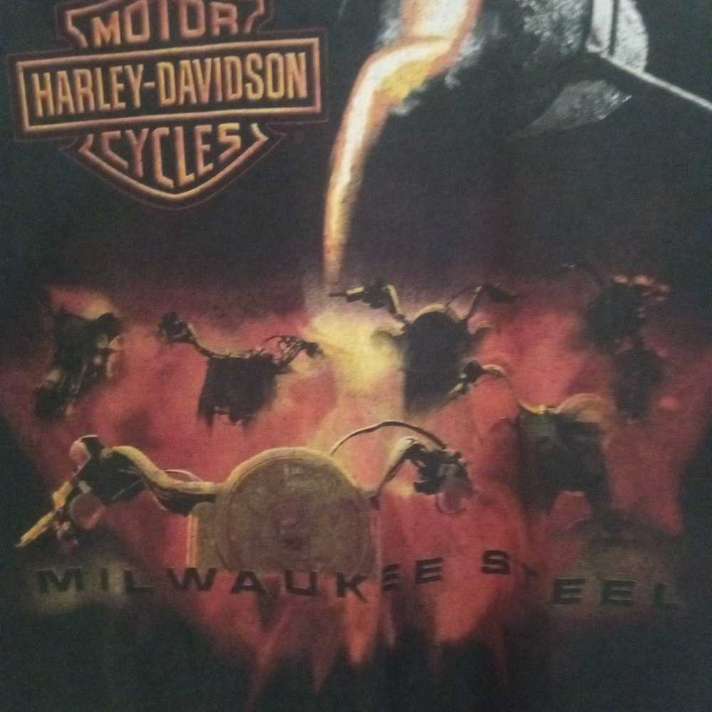 Authentic Harley Davidson tshirt size M - image 2