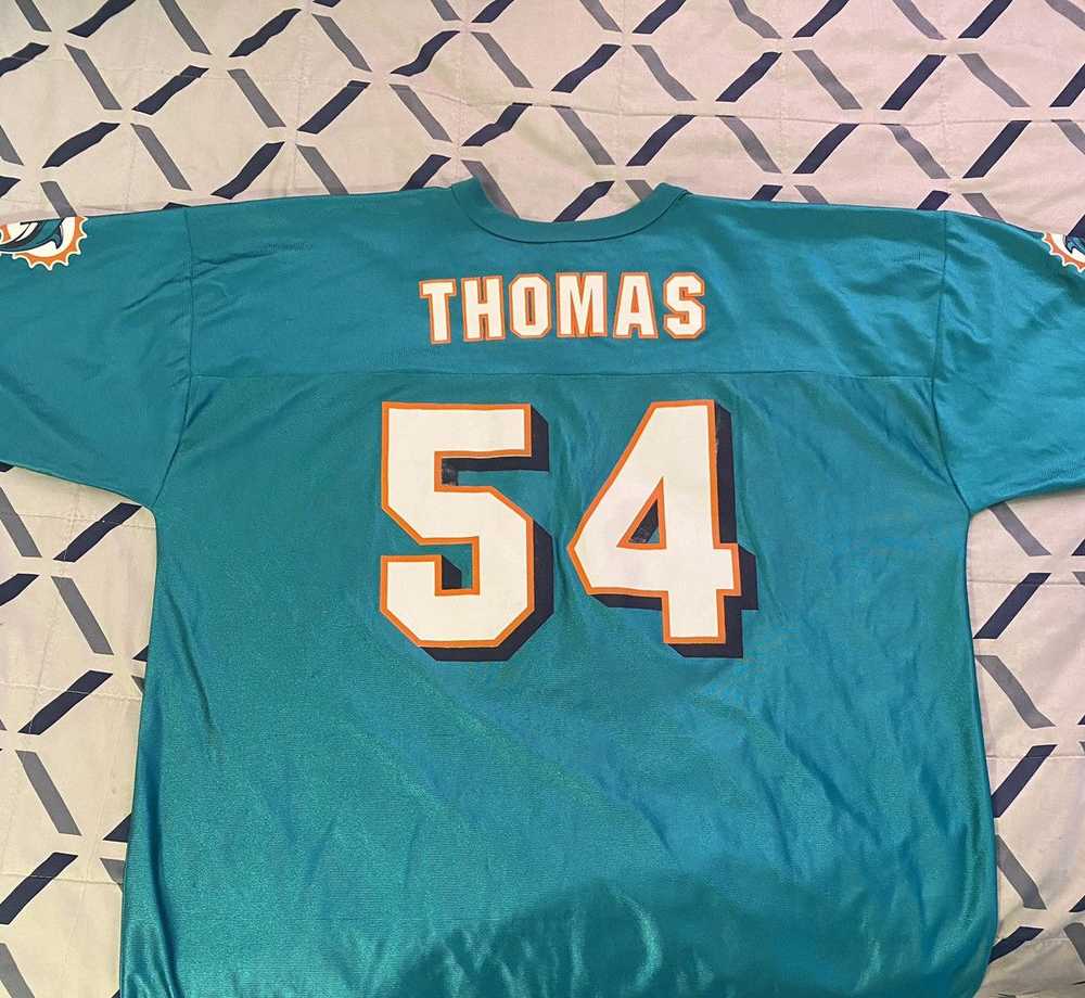 NFL × Vintage Vintage Miami Dolphins Zach Thomas … - image 2