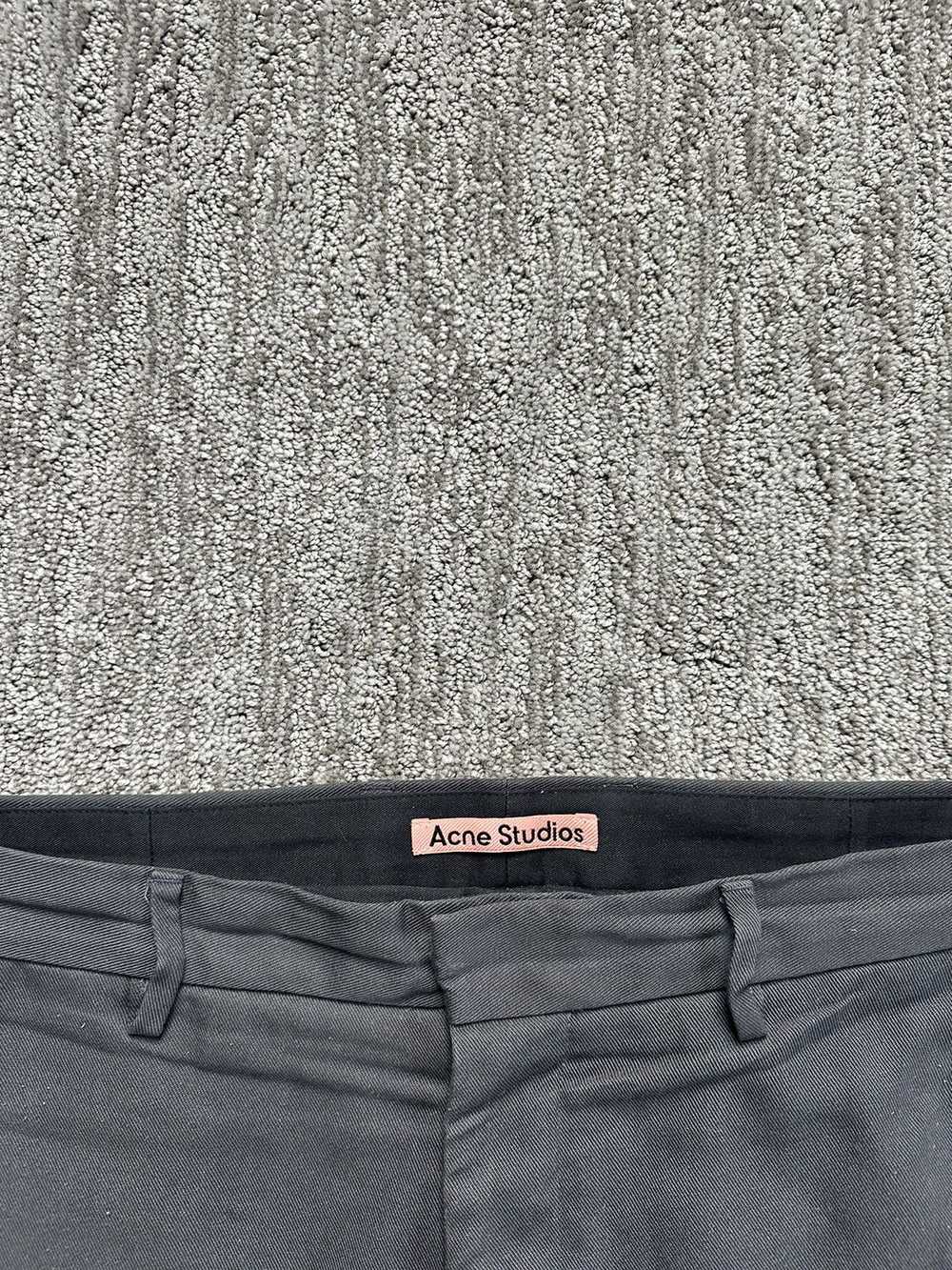 Acne Studios Acne Studios Grey Trouser Pant sz 52… - image 2