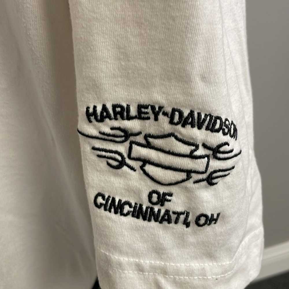 Harley Davidson Cincinnati Embroidered Short Slee… - image 4