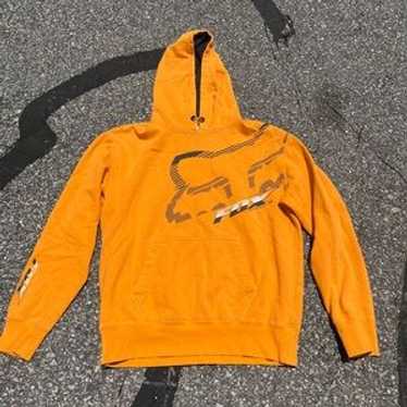 Y2k Fox Racing Hoodie Sz L - Gem
