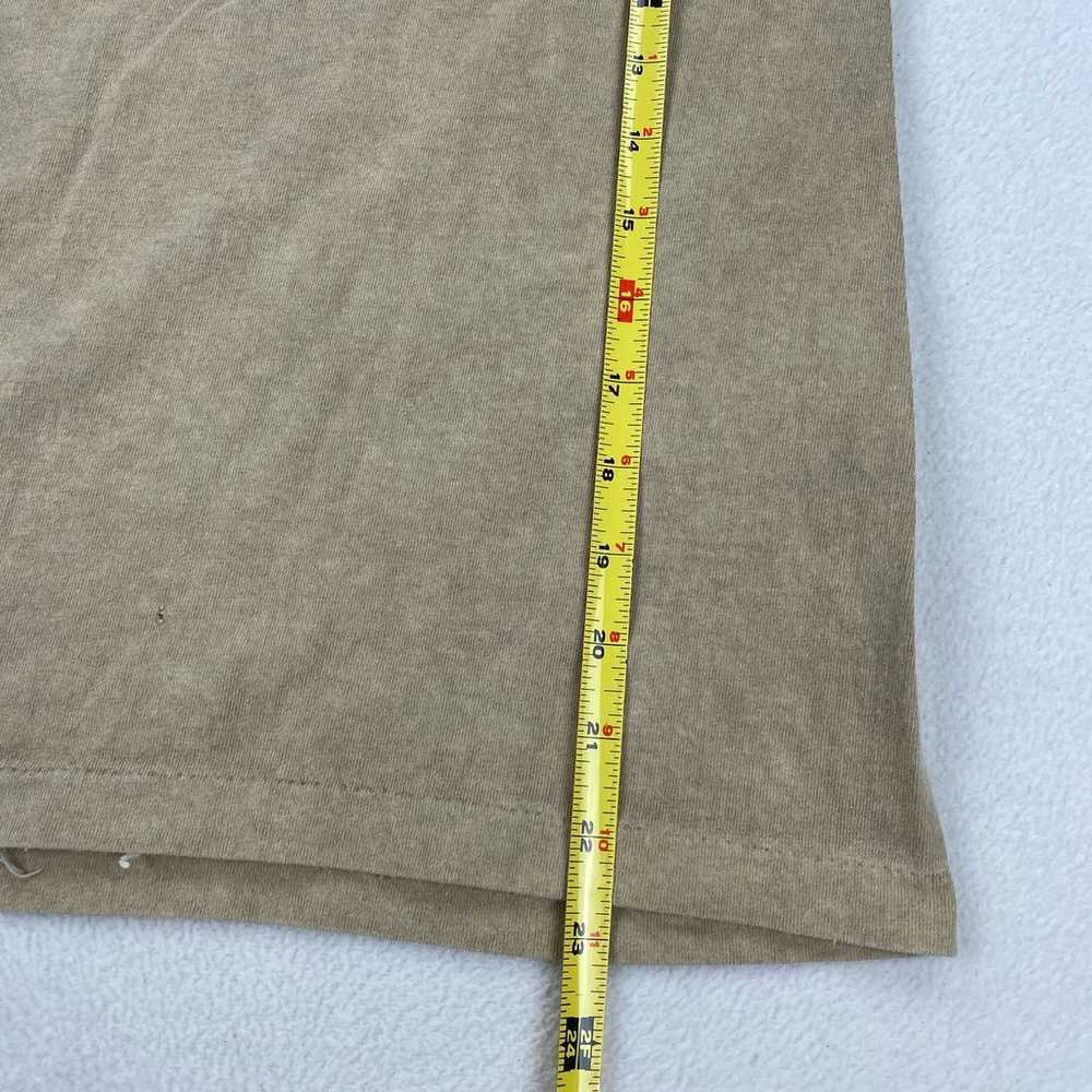 Vintage Christian Shirt Size XS Brown Single Stit… - image 8