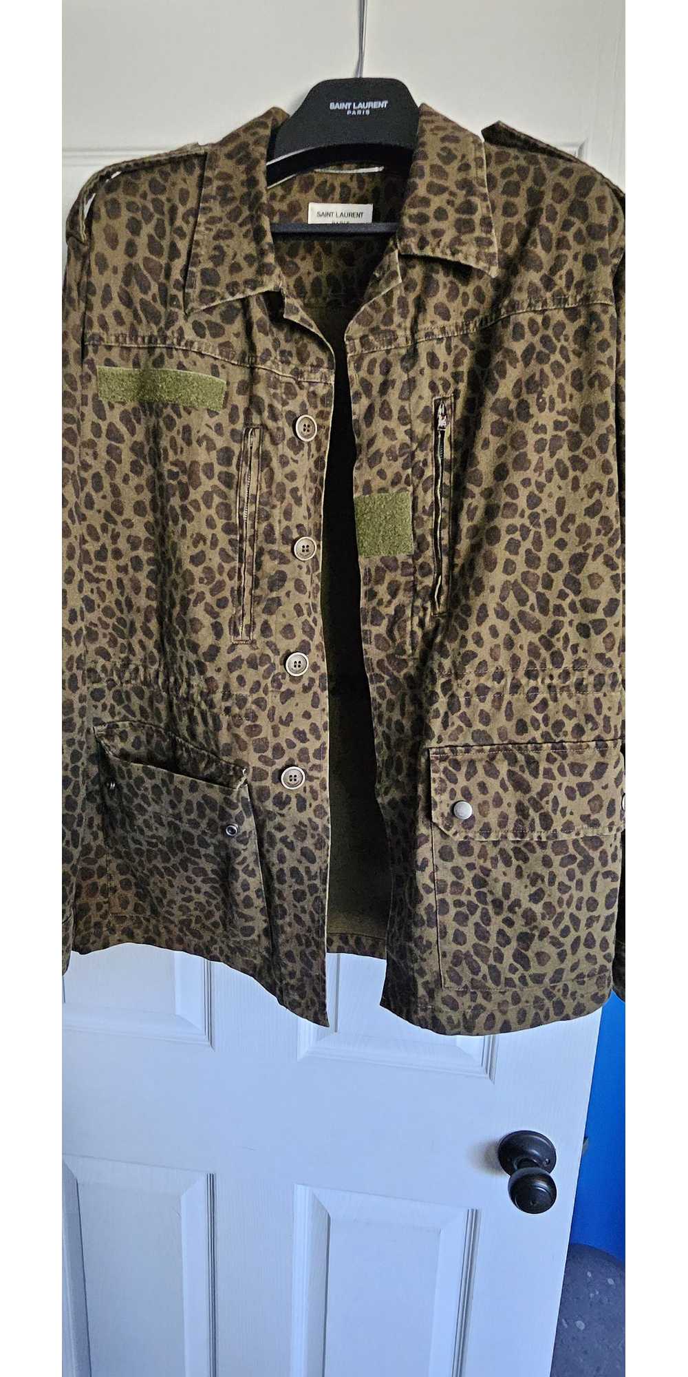 Saint Laurent Paris YSL Army Jacket - image 1