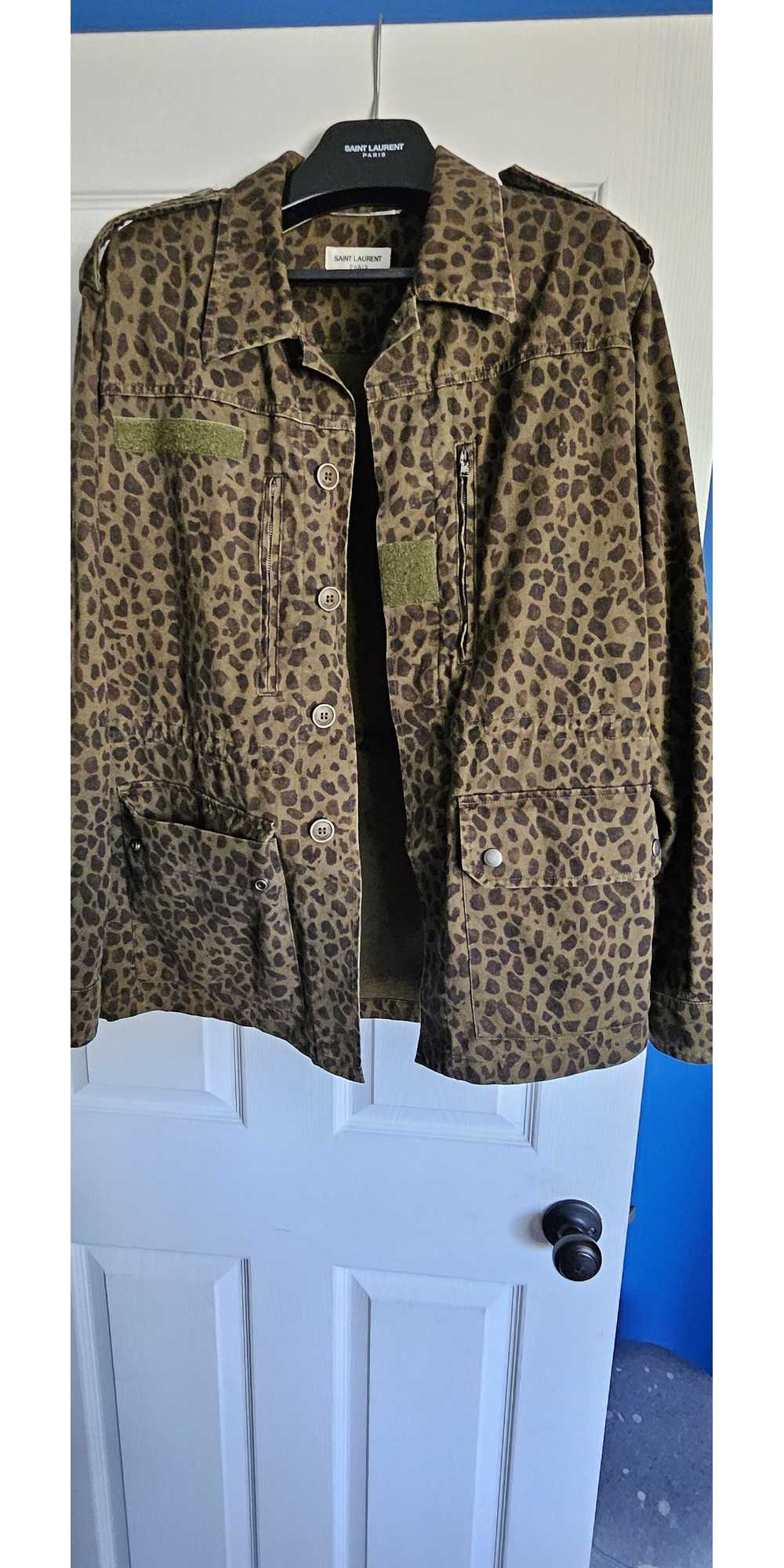 Saint Laurent Paris YSL Army Jacket - image 2