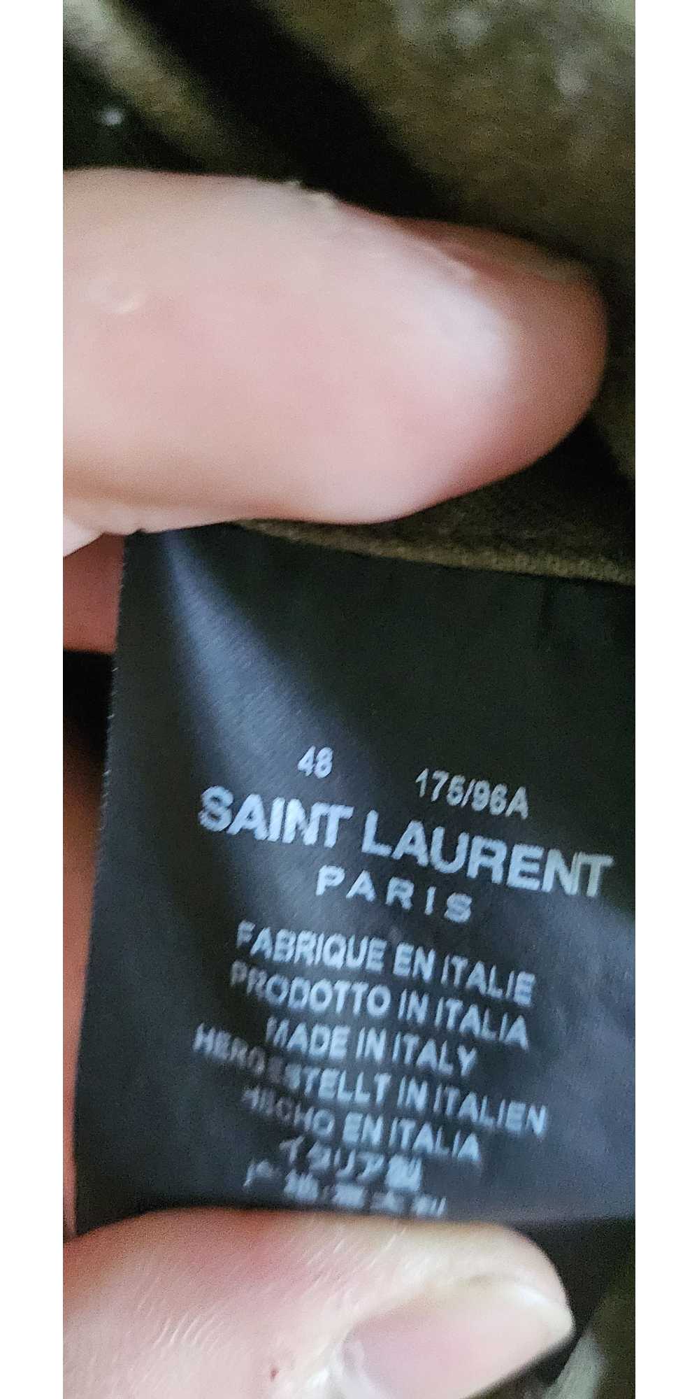 Saint Laurent Paris YSL Army Jacket - image 5