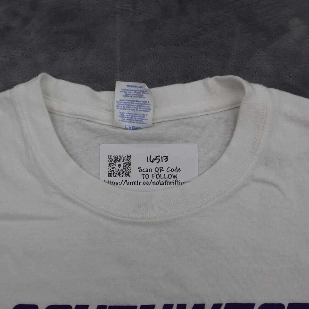 Southwest Eagle Shirt Mens L White Port and Compa… - image 7