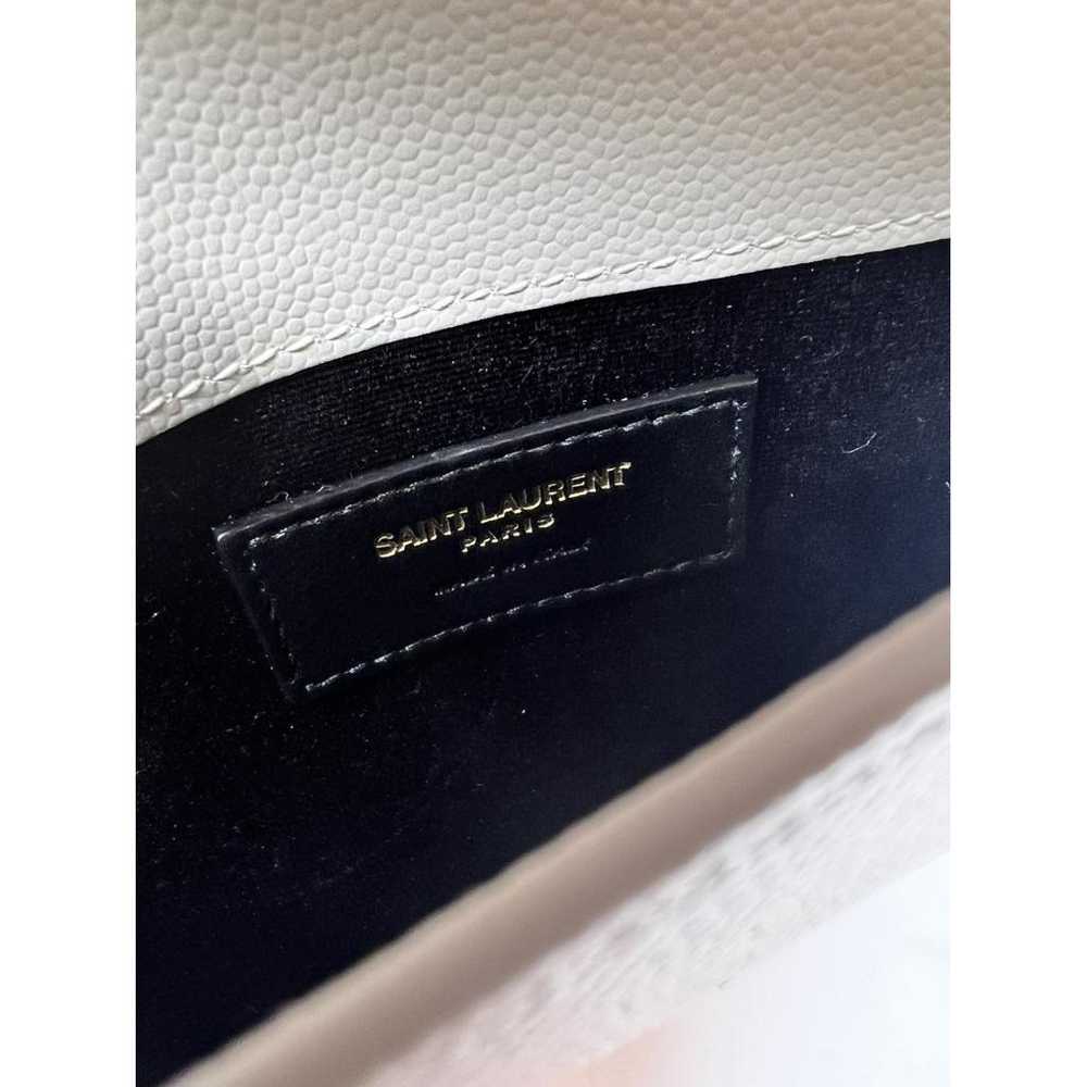 Saint Laurent Uptown leather clutch bag - image 6