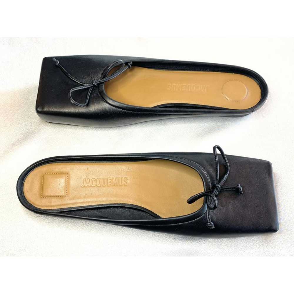 Jacquemus Leather ballet flats - image 3