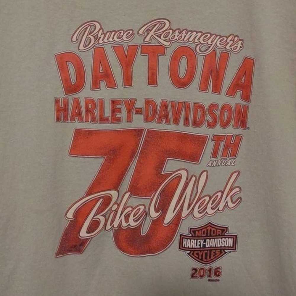 Harley Davidson Bike Week T Shirt size Large - image 4